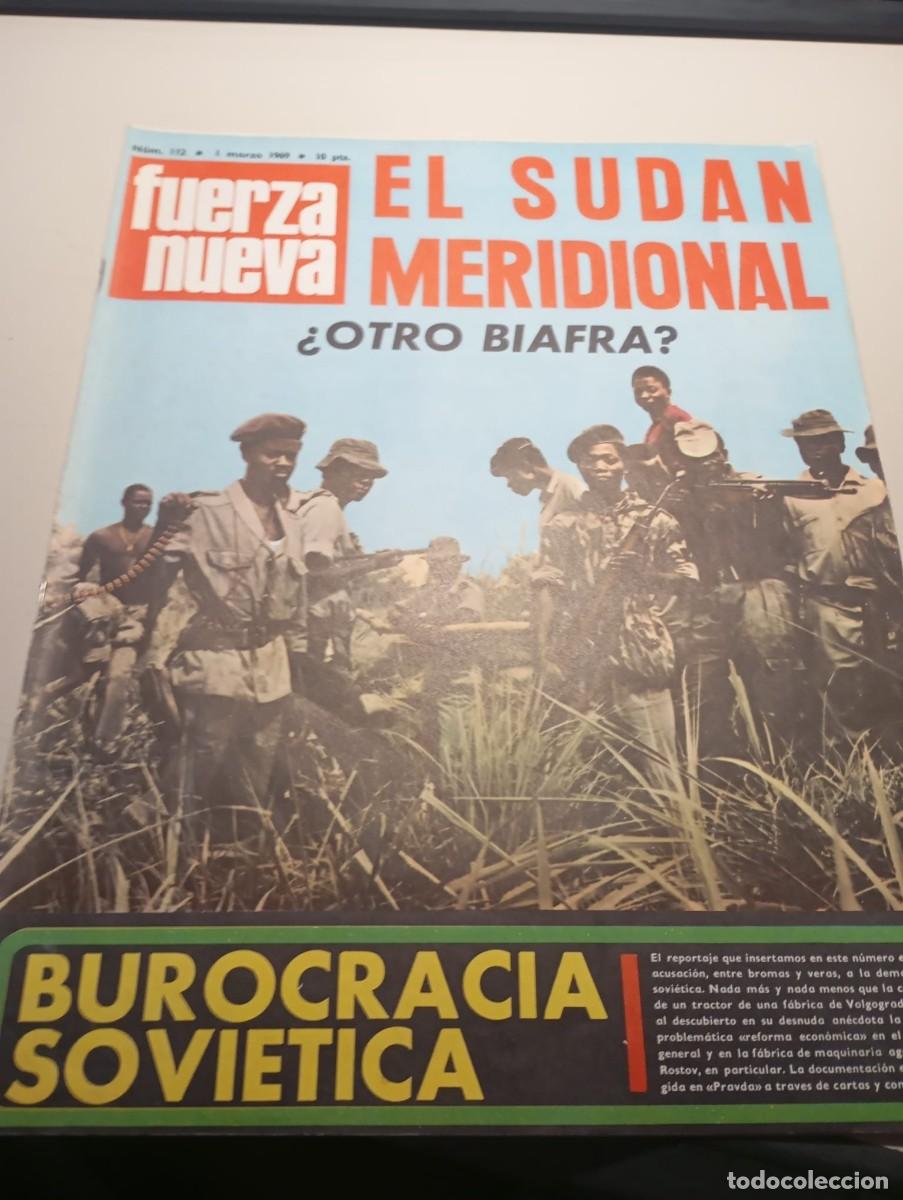 Colecionismo de Revistas e Jornais: REVISTA FUERZA NUEVA N&ordm; 112 MARZO 1969 REF. UR
