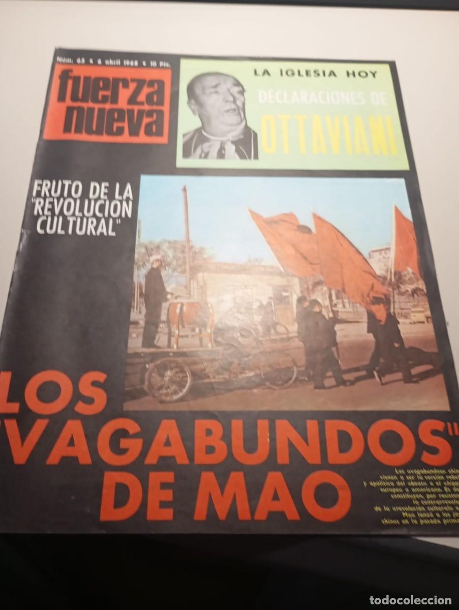 Collection Magazines and Newspapers: REVISTA FUERZA NUEVA N&ordm; 65 ABRIL 1968 REF. UR