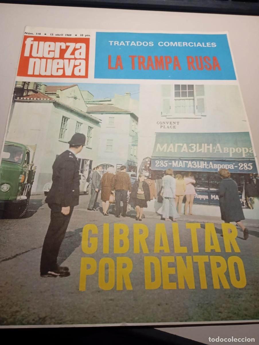 Collection Magazines and Newspapers: REVISTA FUERZA NUEVA N&ordm; 118 ABRIL 1969 REF. UR