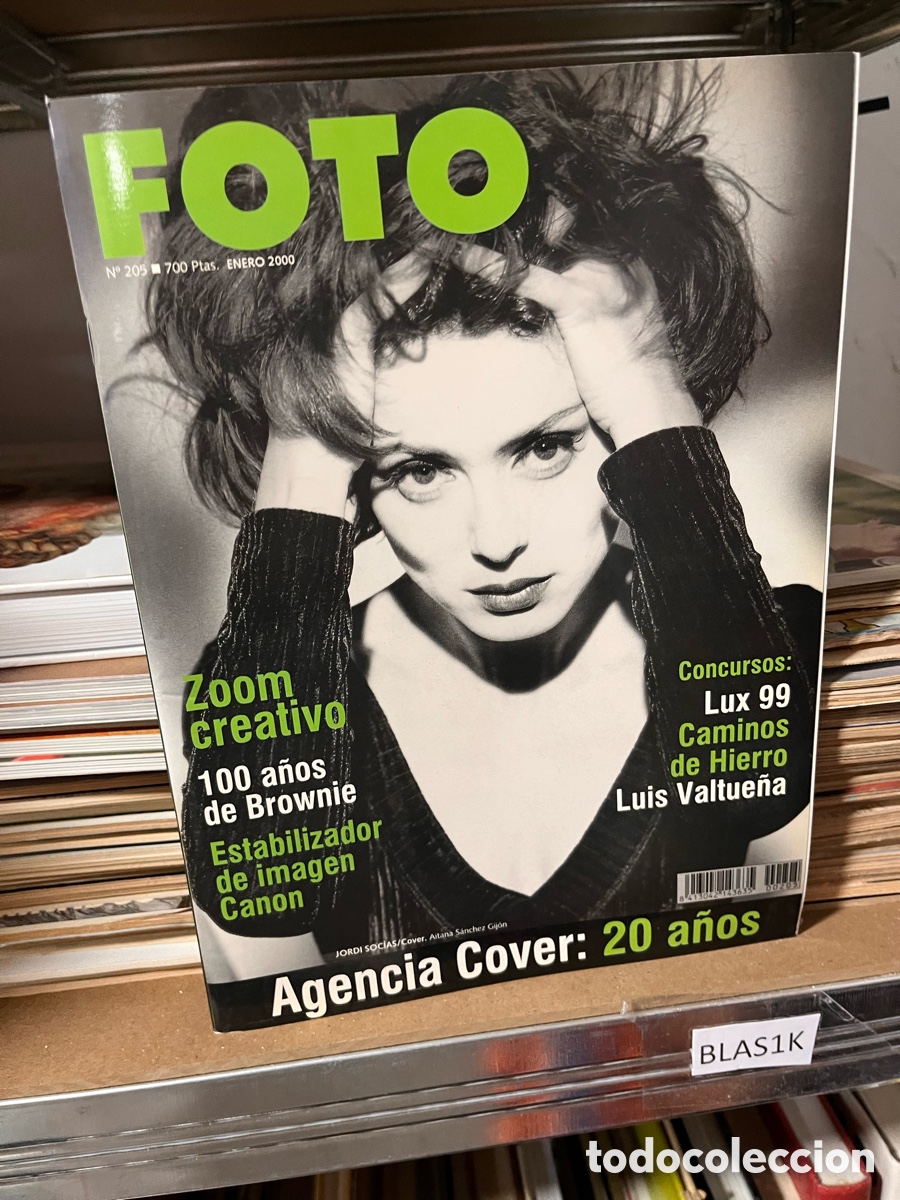 Collectionnisme de Revues et Journaux: Blas1K revista FOTO N&deg; 205 &bull; 700 Ptas. ENERO 2000