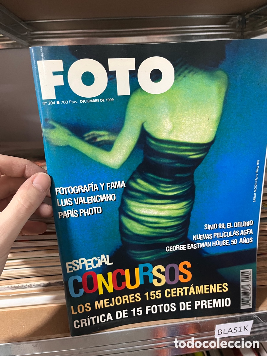 Collectionnisme de Revues et Journaux: Blas1K FOTO N&deg; 204 &bull; 700 Ptas. DICIEMBRE DE 1999