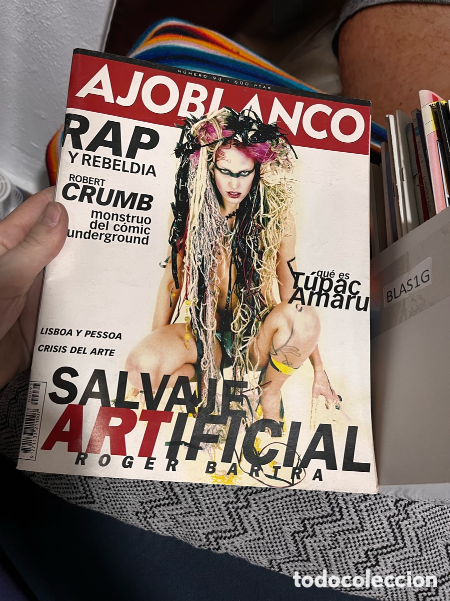 Collectionnisme de Revues et Journaux: Blas1G revista ajoblanco n&uacute;mero 193 Robert crumb