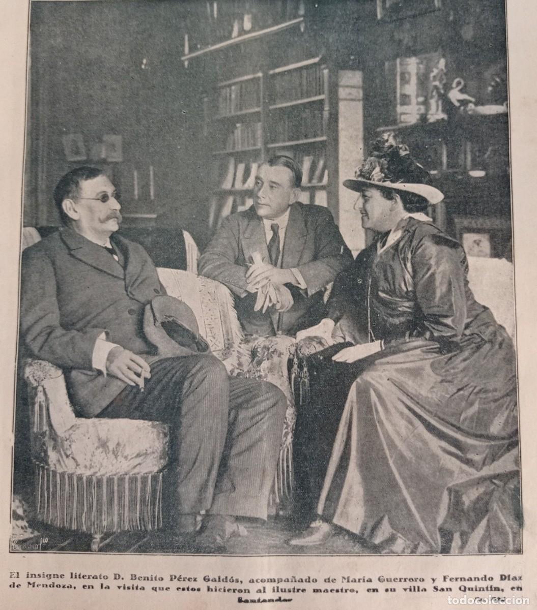 Collection Magazines and Newspapers: SANTANDER - VILLA SAN QUINT&Iacute;N - UNA HOJA PUBLICACION 1900