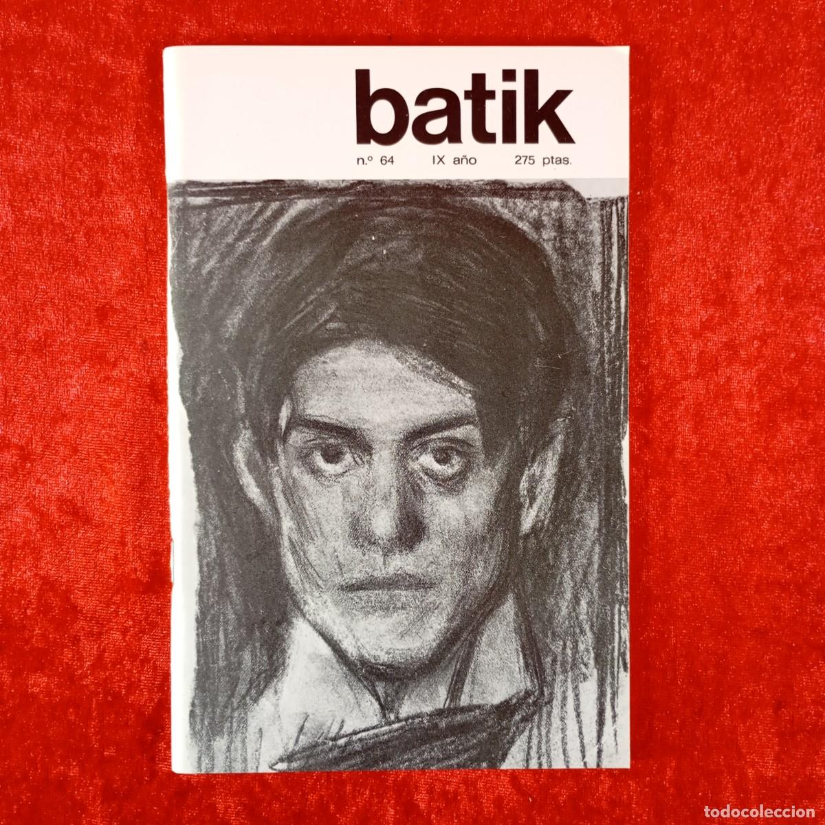 Coleccionismo de Revistas y Peri&oacute;dicos: BATIK - N&ordm;64 - IX A&Ntilde;O, NOVBRE.-DICBRE. 1981 - PORTADA PICASSO - REVISTA ARTE / 4341