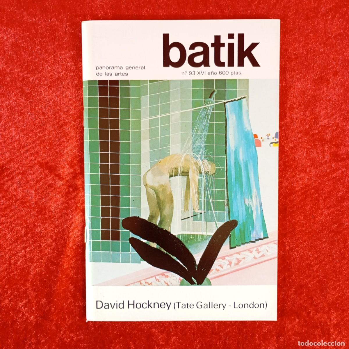 Coleccionismo de revistas y peri&oacute;dicos: BATIK - N&ordm; 93 - XVI A&Ntilde;O, NOVIEMBRE 1988 - PORTADA DAVID HOCKNEY - REVISTA ARTE / 4487