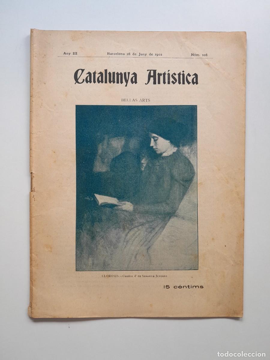 Coleccionismo de Revistas y Peri&oacute;dicos: CATALUNYA ART&Iacute;STICA (BARCELONA) - ANY 3, N&Uacute;M. 106 (26 JUNY 1902)