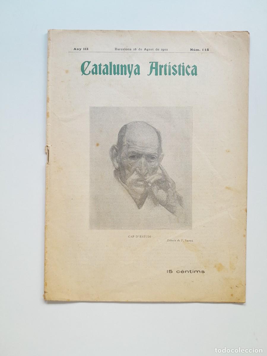 Colecionismo de Revistas e Jornais: CATALUNYA ART&Iacute;STICA (BARCELONA) - ANY 3, N&Uacute;M. 115 (28 AGOST 1902)