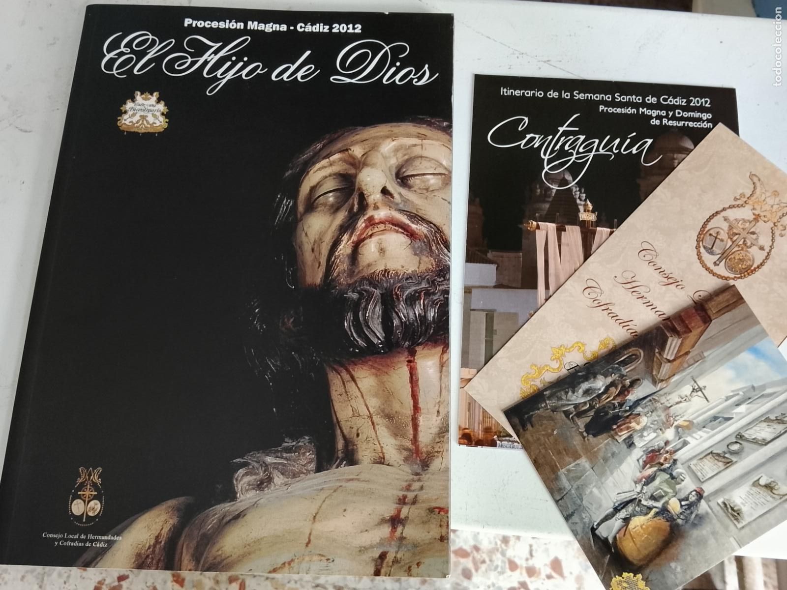Coleccionismo de Revistas y Peri&oacute;dicos: SEMANA SANTA CADIZ- CATALOGO PROCESION MAGNA CADIZ 2012 GRAN TOMO PRECIOSAS FOTOGRAFIAS C&Aacute;DIZ, 2012