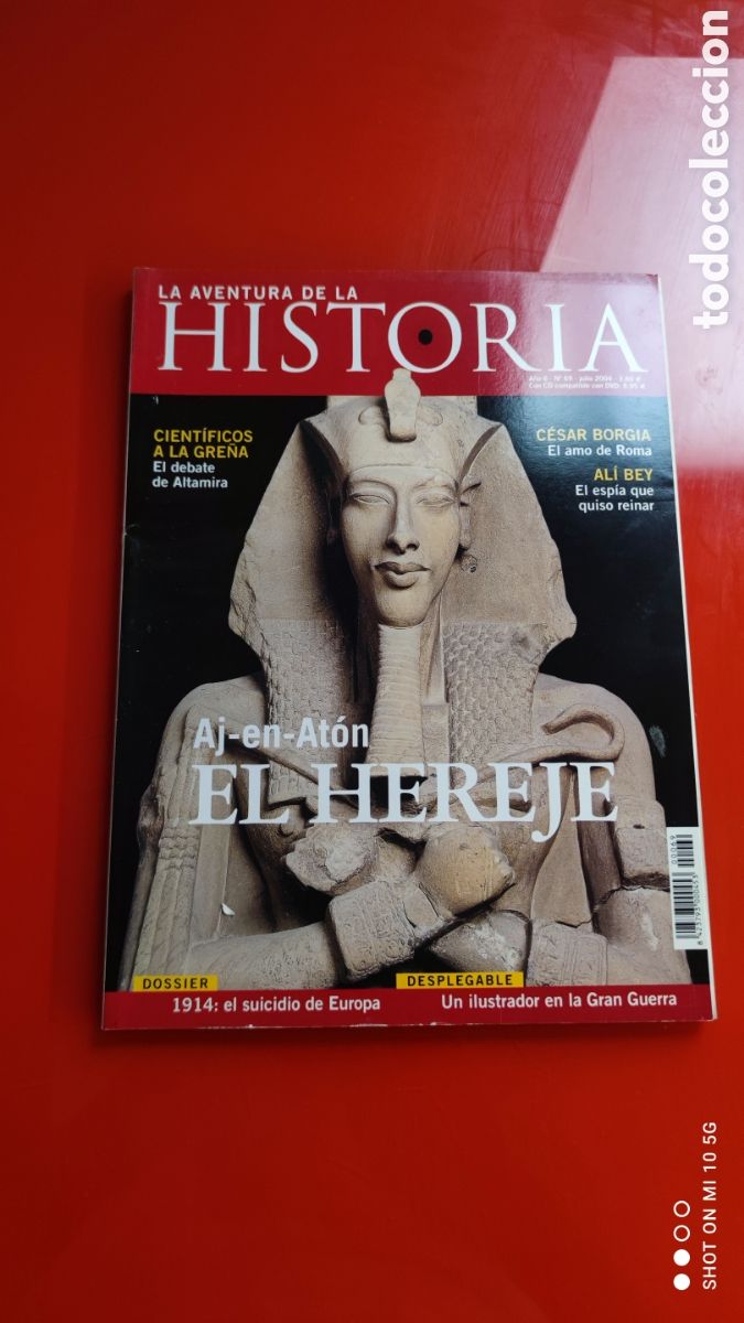 Sammeln von Zeitschriften und Zeitungen: &rdquo;LA AVENTURA DE LA HISTORIA&rdquo;,N&deg;69-AJ- EN- AT&Oacute;N,EL HEREJE