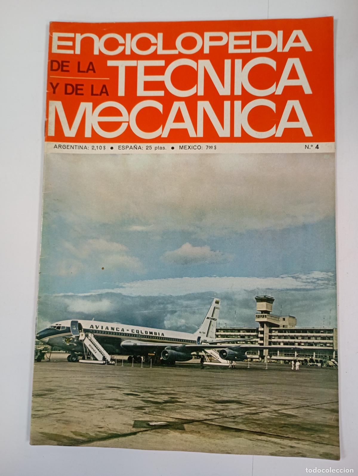 Coleccionismo de revistas y peri&oacute;dicos: ENCICLOPEDIA DE LA T&Eacute;CNICA Y DE LA MEC&Aacute;NICA N&ordm; 4. TDKC45