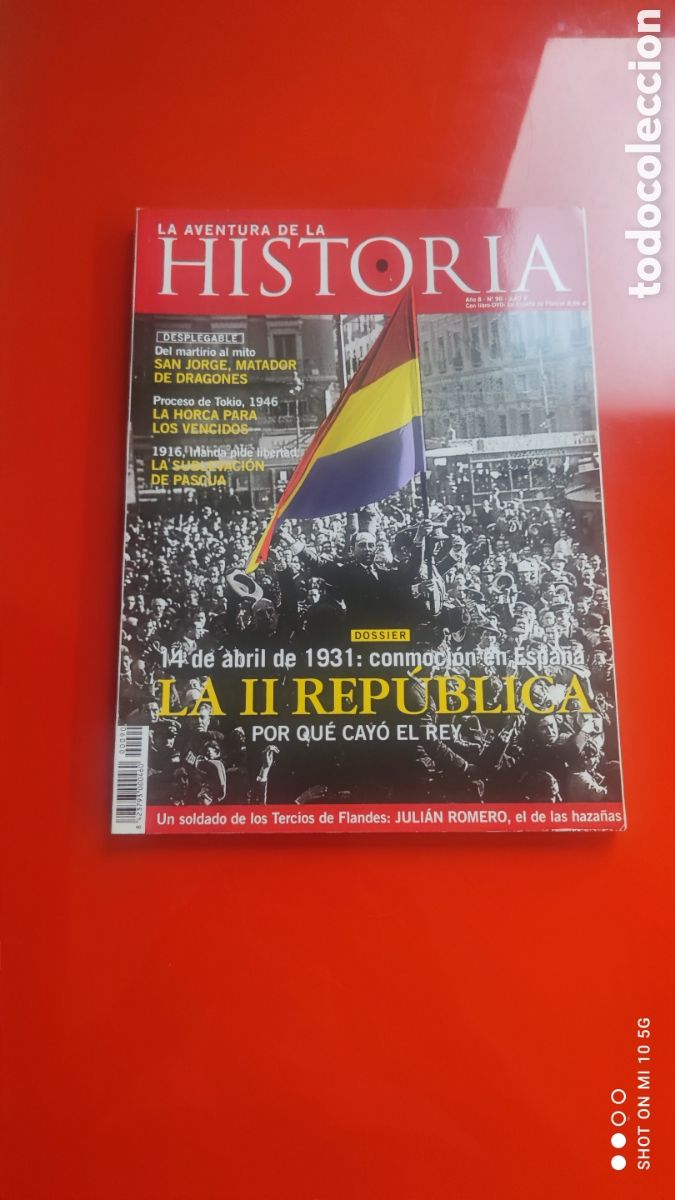 Coleccionismo de Revistas y Peri&oacute;dicos: &rdquo;LA AVENTURA DE LA HISTORIA&rdquo;,N&deg;90- LA II REP&Uacute;BLICA