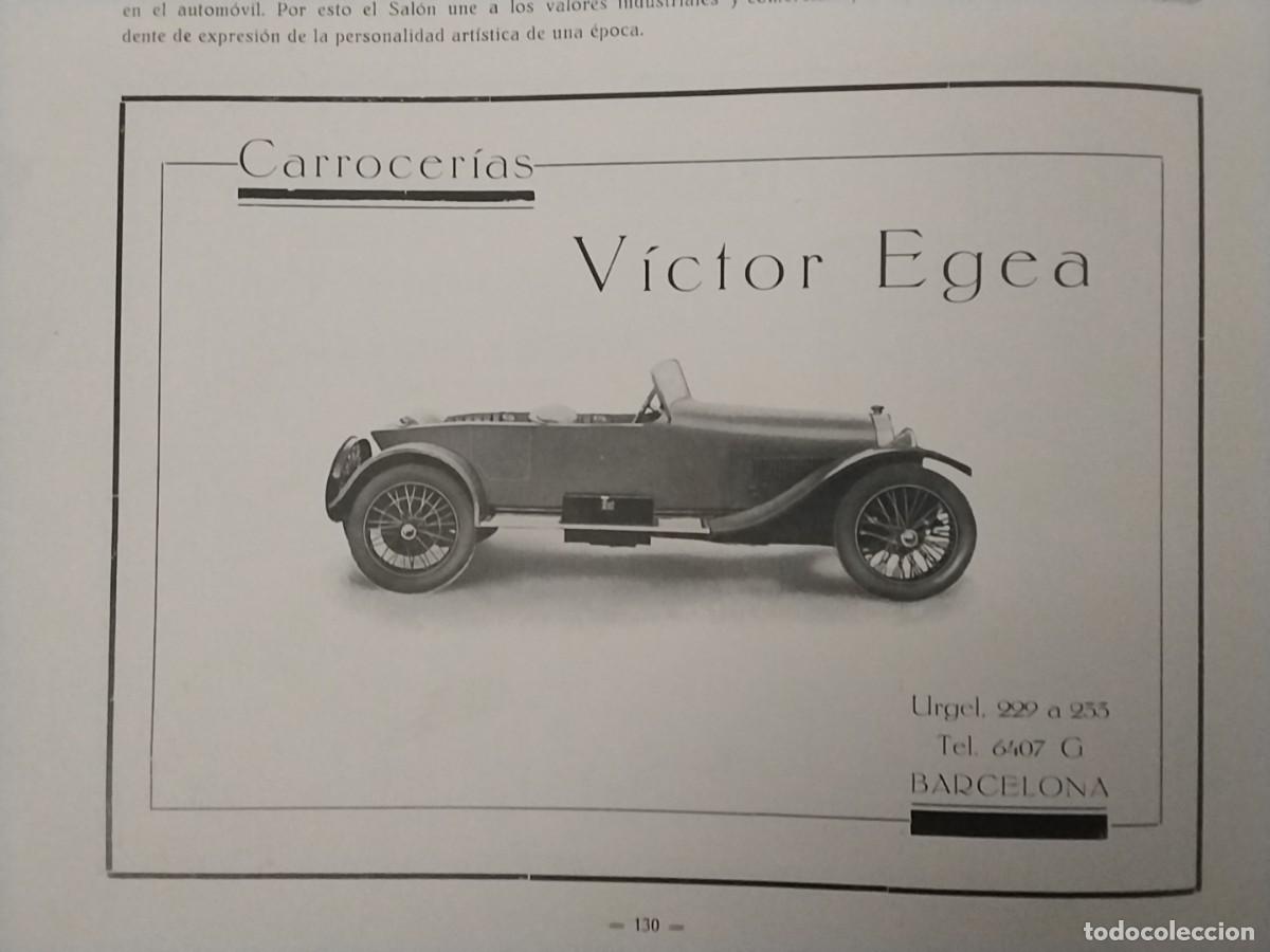 Colecionismo de Revistas e Jornais: CARROCERIAS VICTOR EGEA BARCELONA HOJA A&Ntilde;O 1926