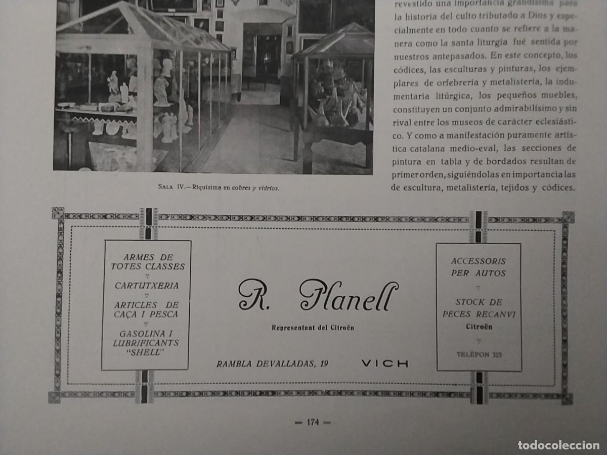 Sammeln von Zeitschriften und Zeitungen: R.PLANELL ARMES CARTUTXERIA ARTICLES CA&Ccedil;A I PESCA VICH VIC HOJA A&Ntilde;O 1926