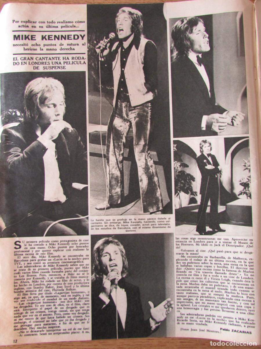 Coleccionismo de Revistas y Peri&oacute;dicos: RECORTE REVISTA SEMANA 1621 1971 MIKE KENNEDY