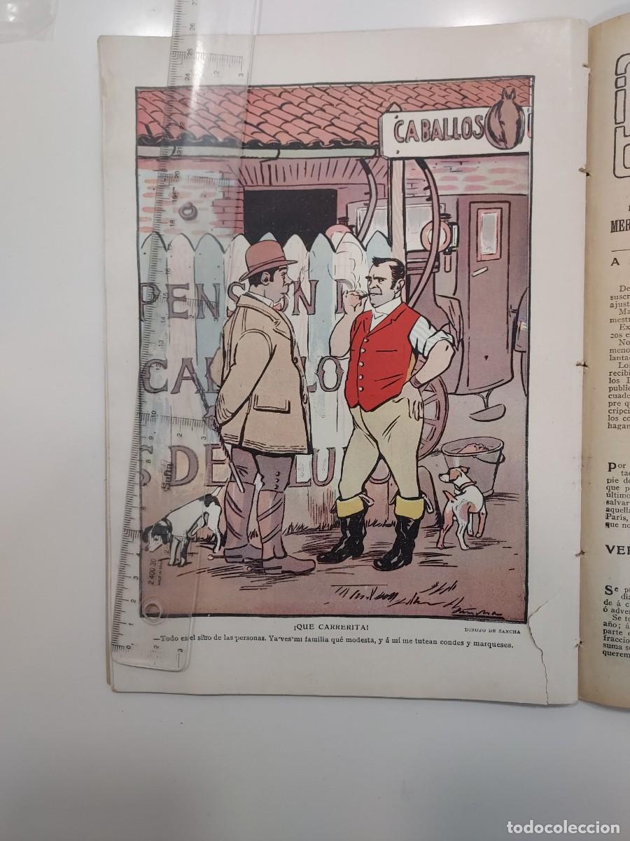Collezionismo di Riviste e Giornali: REVISTA BLANCO Y NEGRO 1910. CECILIO PLA, FRANCES, SANCHA. BATALLA FLORES MADRID. VALENCIA. BOQUERIA