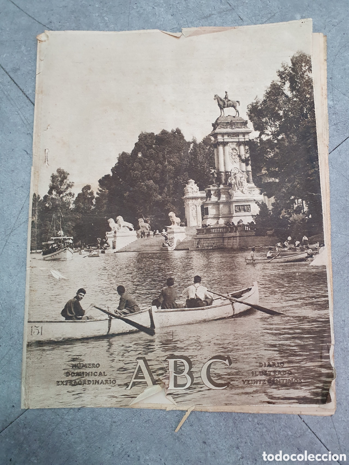 Coleccionismo de Revistas y Peri&oacute;dicos: Peri&oacute;dico ABC antiguo. (L114)