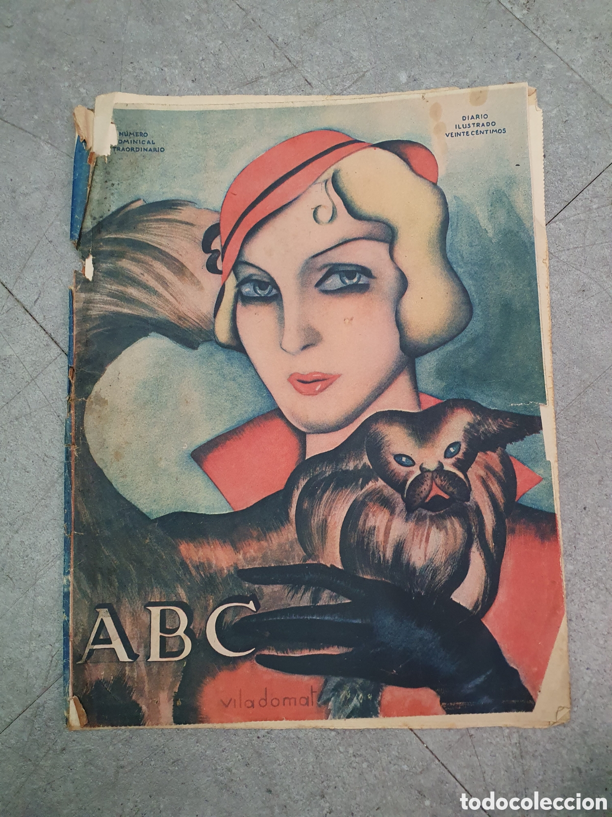 Coleccionismo de Revistas y Peri&oacute;dicos: Peri&oacute;dico ABC antiguo. (L114)