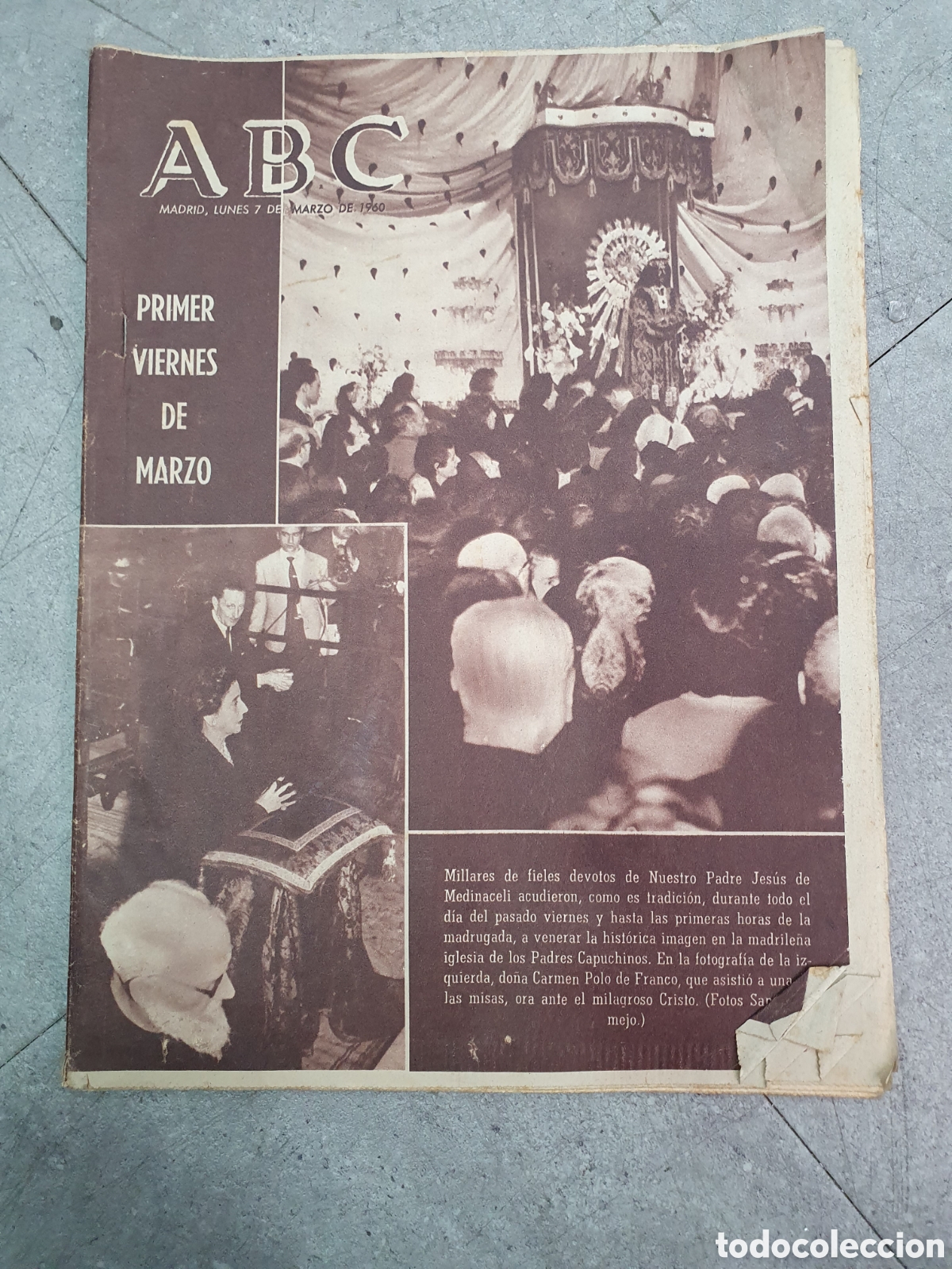 Coleccionismo de Revistas y Peri&oacute;dicos: Peri&oacute;dico ABC antiguo. (L114)