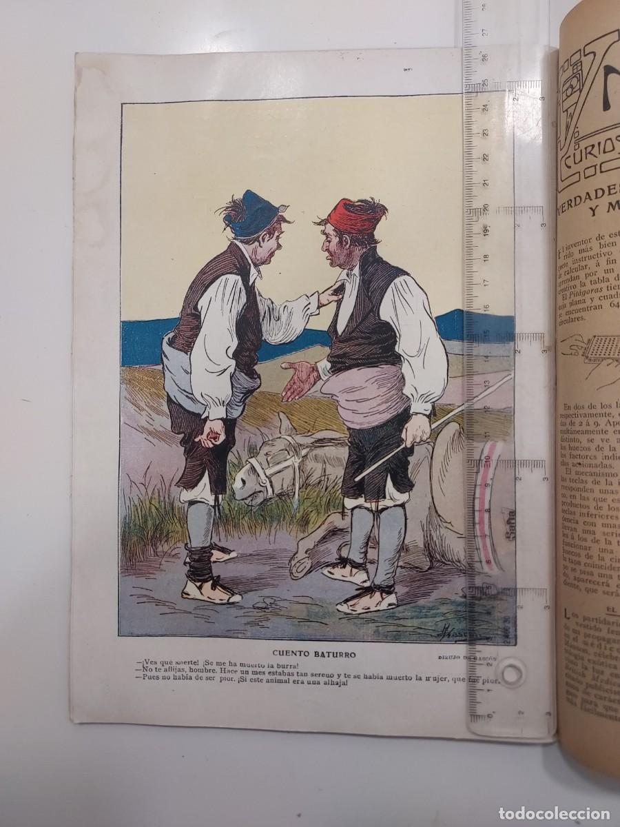 Coleccionismo de revistas y peri&oacute;dicos: REVISTA BLANCO Y NEGRO 1910. BRUGADA, ENRIQUE SERRA, GASCON. HUELGA MINEROS BILBAO. VALENCIA. MAURA