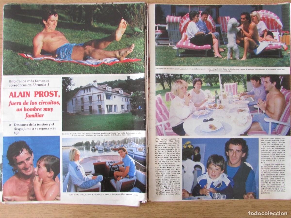 Coleccionismo de Revistas y Peri&oacute;dicos: RECORTE REVISTA SEMANA 2382 1985 ALAIN PROST