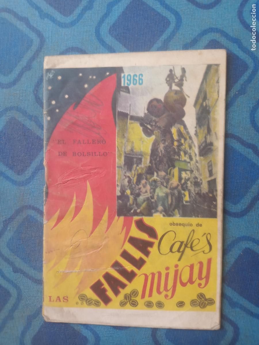 Coleccionismo de Revistas y Peri&oacute;dicos: Fallas de Valencia: EL FALLERO DE BOLSILLO DE 1966