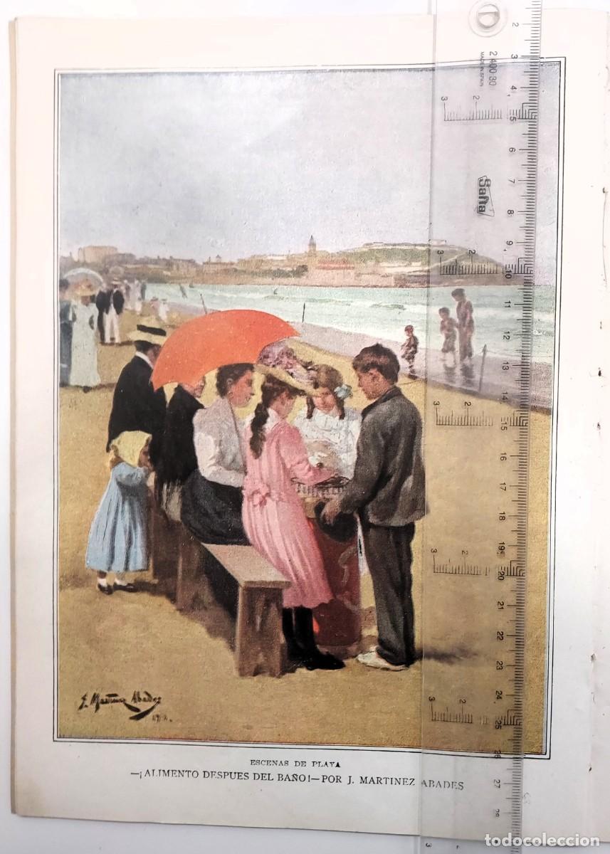 Coleccionismo de revistas y peri&oacute;dicos: REVISTA BLANCO Y NEGRO 1910. MEDINA VERA, MARTINEZ ABADES, MANCHON. GADOR, GUADARRAMA, JULIAN FORTEA