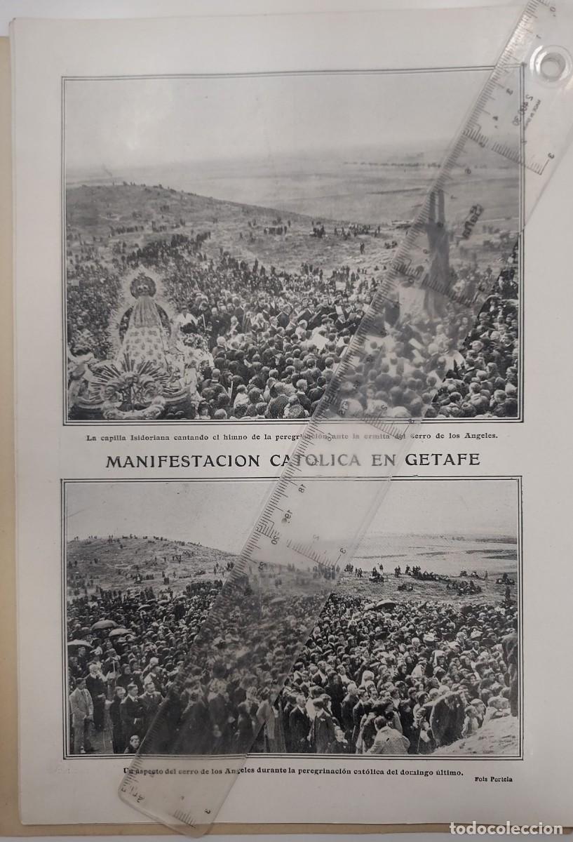 Colecionismo de Revistas e Jornais: REVISTA BLANCO Y NEGRO 1910. ROBLEDANO. ANTONIO MU&Ntilde;OZ DEGRAIN, GETAFE CERRO ANGELES, GUADALAJARA