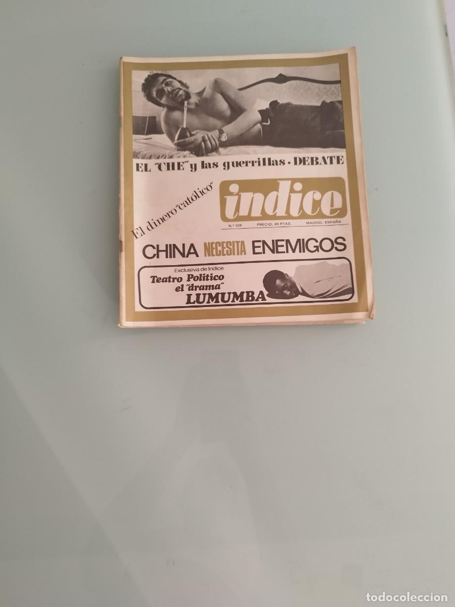 Collection Magazines and Newspapers: Revista &Iacute;ndice N&deg; 205, EL 'CHE' y las guerrillas. DEBATE&rdquo;: Un debate sobre Ernesto &rdquo;Che&rdquo; Guevara.