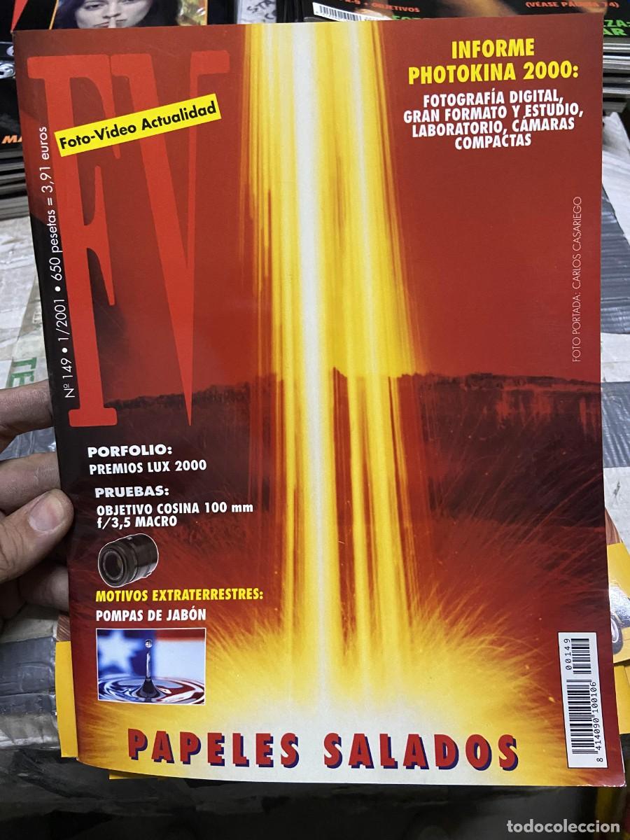 Collectionnisme de Revues et Journaux: REVISTA FOTOGRAFIA FV FOTO VIDEO ACTUALIDAD # 149 ENERO 2001 CARLOS CASARIEGO