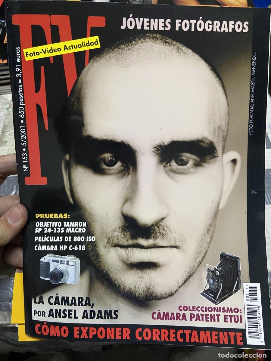 Collectionnisme de Revues et Journaux: REVISTA FOTOGRAFIA FV FOTO VIDEO ACTUALIDAD # 153 MAYO 2001 ANA MARTIN MENENDEZ PATENT ETUI