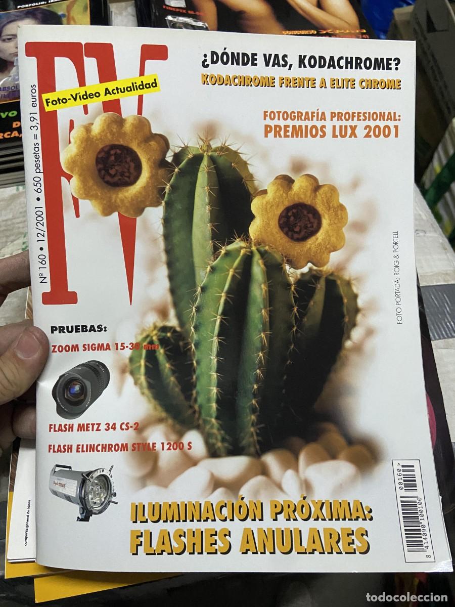 Collectionnisme de Revues et Journaux: REVISTA FOTOGRAFIA FV FOTO VIDEO ACTUALIDAD # 160 DICIEMBRE 2001 ROIG & PORTELL PREMIOS LUX