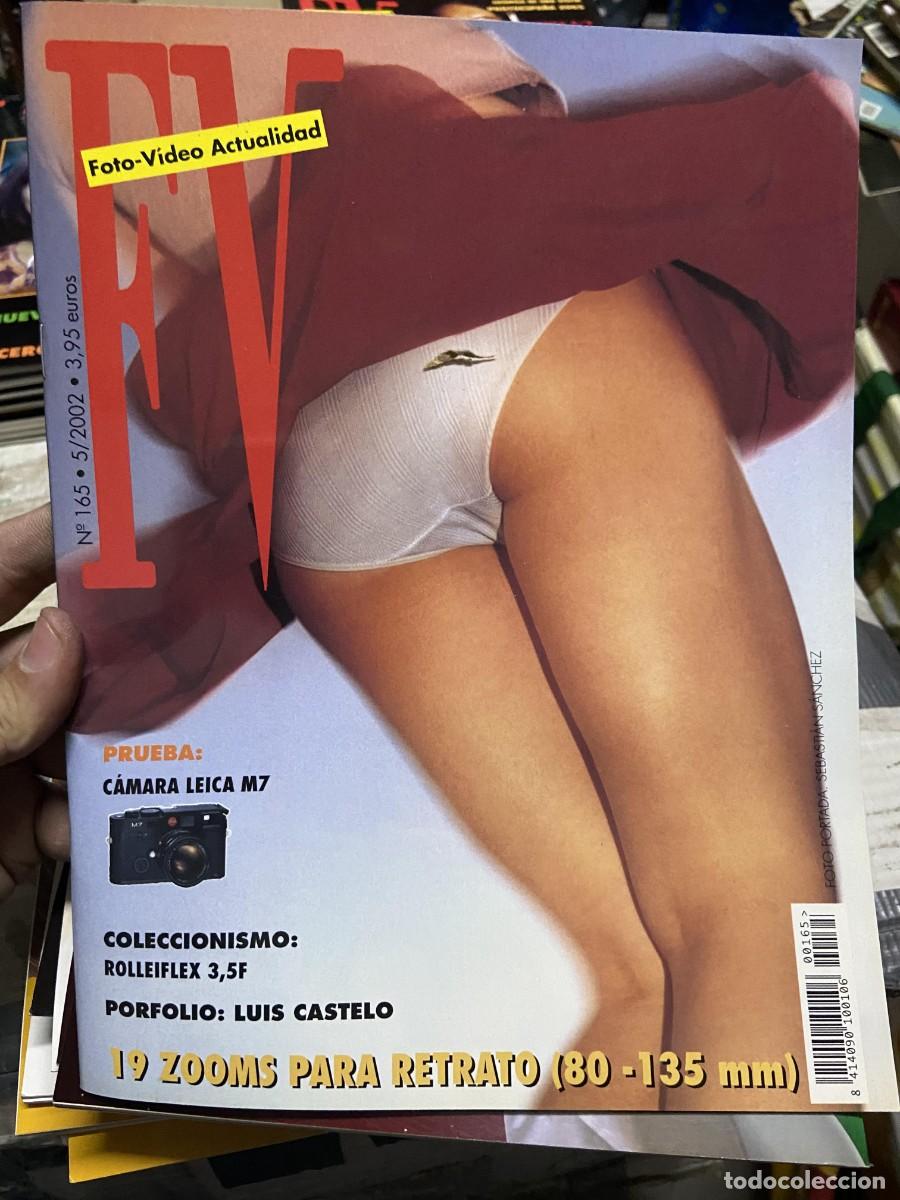 Collectionnisme de Revues et Journaux: REVISTA FOTOGRAFIA FV FOTO VIDEO ACTUALIDAD # 165 MAYO 2002 LUIS CASTELO SEBASTIAN SANCHEZ