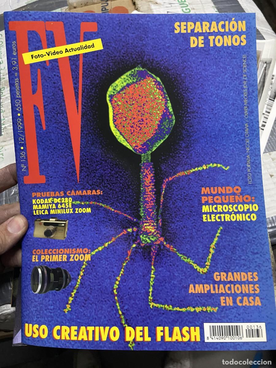 Collectionnisme de Revues et Journaux: REVISTA FOTOGRAFIA FV FOTO VIDEO ACTUALIDAD # 136 DICIEMBRE 1999 NICOLE OTAWA OLIVER MECKES