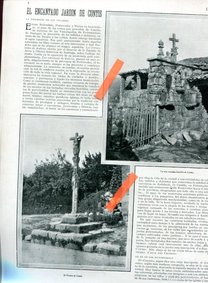 Collezionismo di Riviste e Giornali: REVISTA A&Ntilde;O 1928 CUNTIS GALICIA FRANCISCO MORANO FRANCISCO SORIA AEDO TRAJE TIPICO DE AVILA VESTIDO