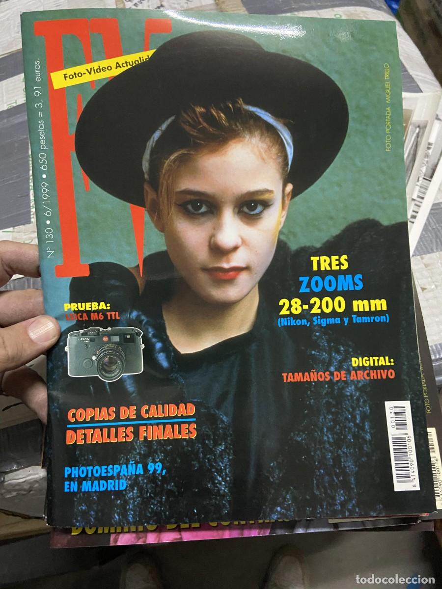 Collectionnisme de Revues et Journaux: REVISTA FOTOGRAFIA FV FOTO VIDEO ACTUALIDAD # 130 JUNIO 1999 PHOTOESPA&Ntilde;A MIGUEL TRILLO VIRGINIA