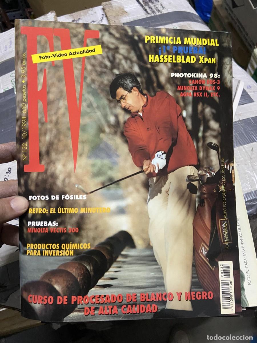 Collectionnisme de Revues et Journaux: REVISTA FOTOGRAFIA FV FOTO VIDEO ACTUALIDAD # 122 OCTUBRE 1998 GRUPO FOTOGRAFICO ESCURIALENSE