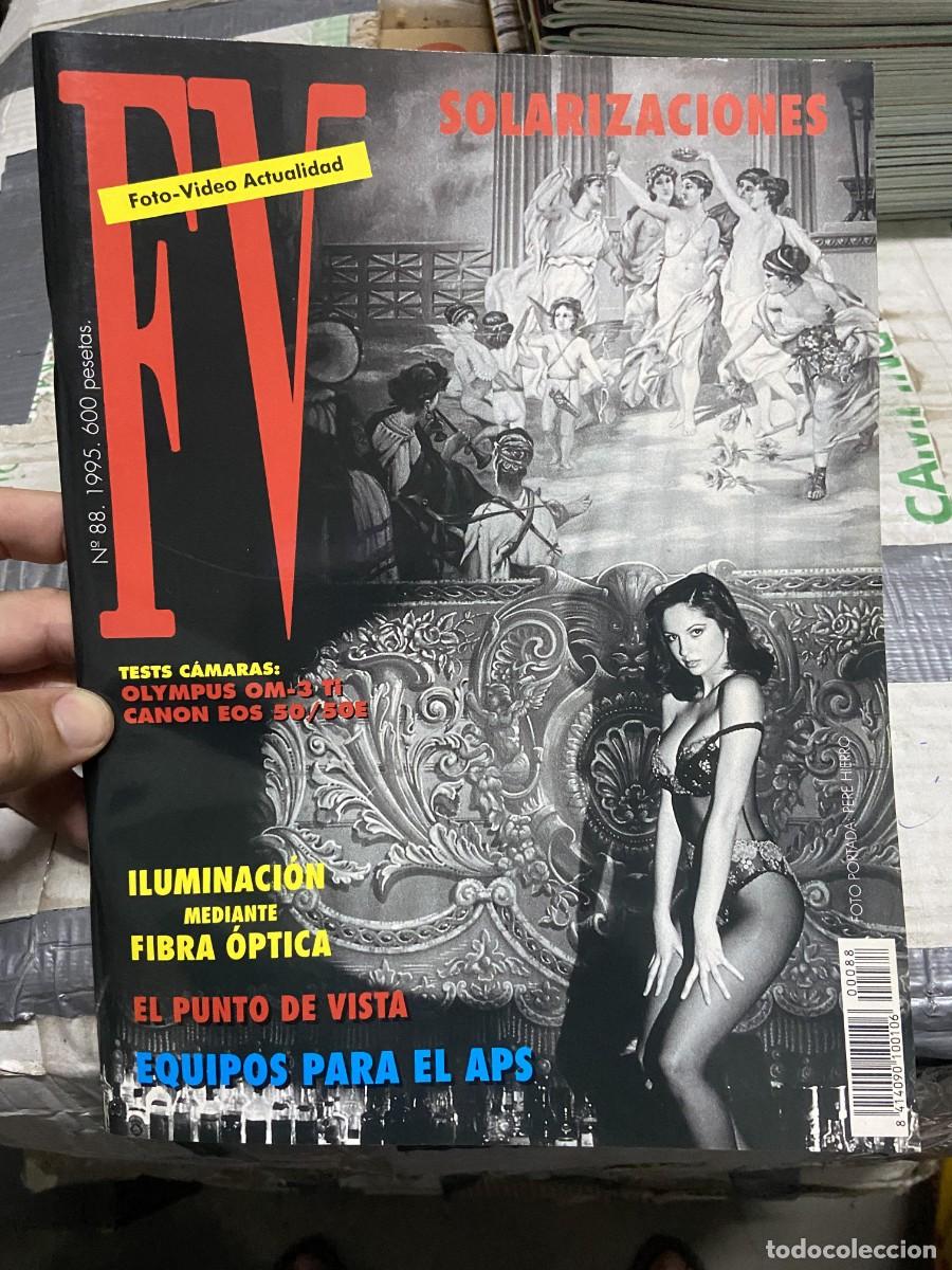 Coleccionismo de Revistas y Peri&oacute;dicos: REVISTA FOTOGRAFIA FV FOTO VIDEO ACTUALIDAD # 88 A&Ntilde;O 1995 PERE HIERRO LUX DE BRONCE MODA