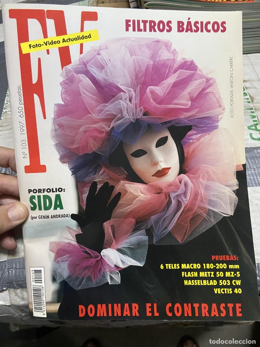 Collectionnisme de Revues et Journaux: REVISTA FOTOGRAFIA FV FOTO VIDEO ACTUALIDAD # 103 A&Ntilde;O 1997 SIDA ANTONI CARRERE
