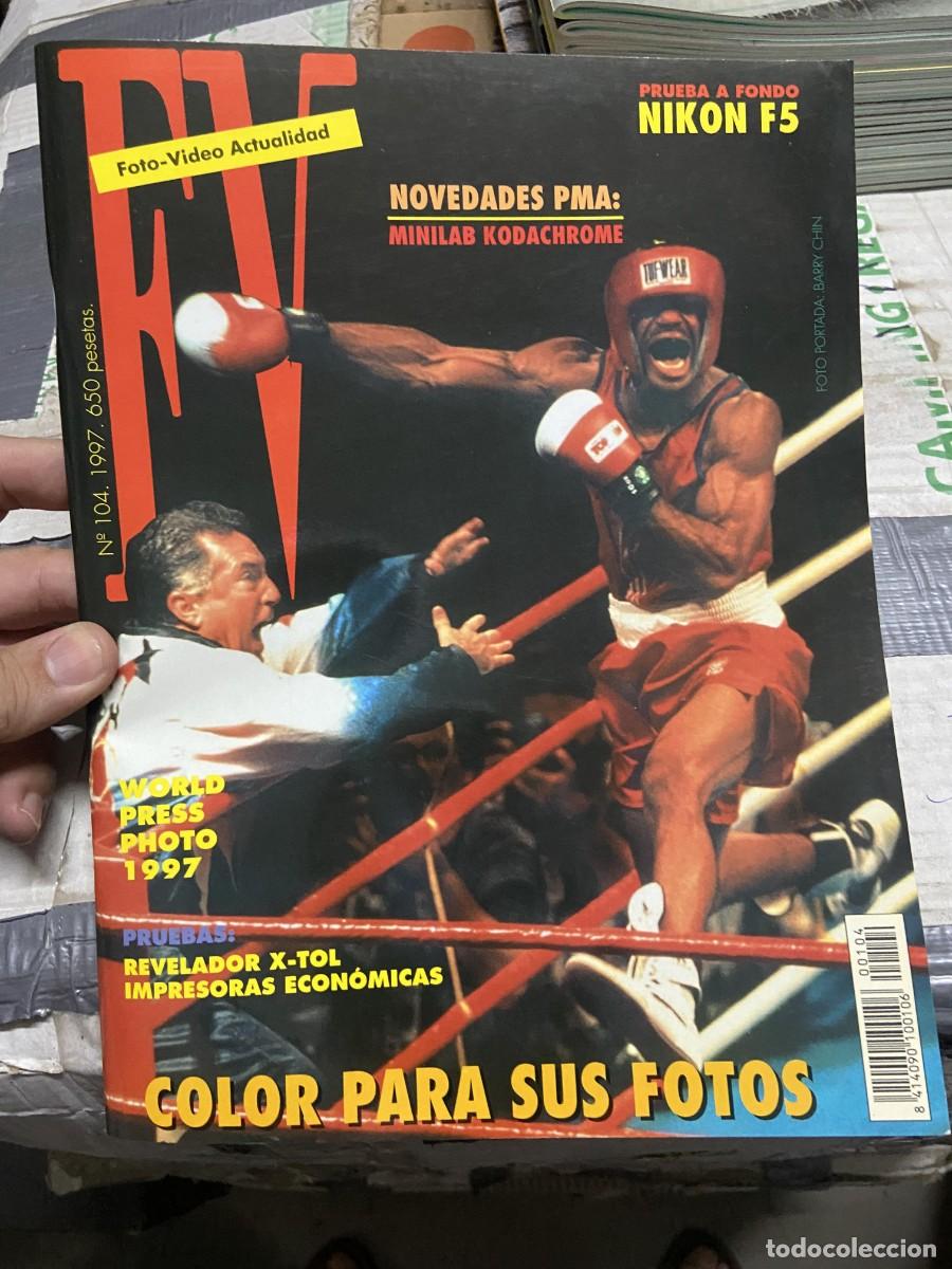 Collectionnisme de Revues et Journaux: REVISTA FOTOGRAFIA FV FOTO VIDEO ACTUALIDAD # 104 A&Ntilde;O 1997 BARRY CHIN WORLD PRESS PHOTO