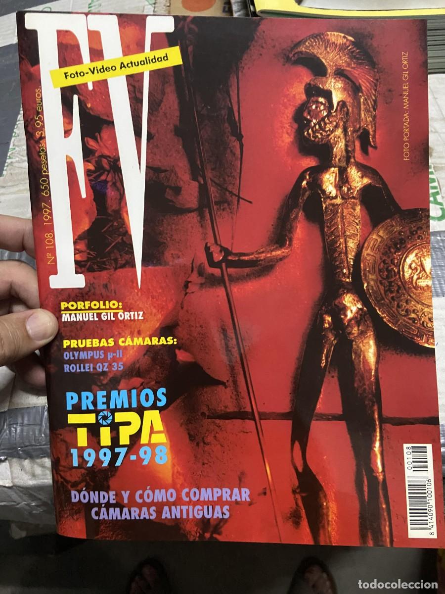 Coleccionismo de Revistas y Peri&oacute;dicos: REVISTA FOTOGRAFIA FV FOTO VIDEO ACTUALIDAD # 108 A&Ntilde;O 1997 PREMIOS TIPA MANUEL GIL ORTIZ