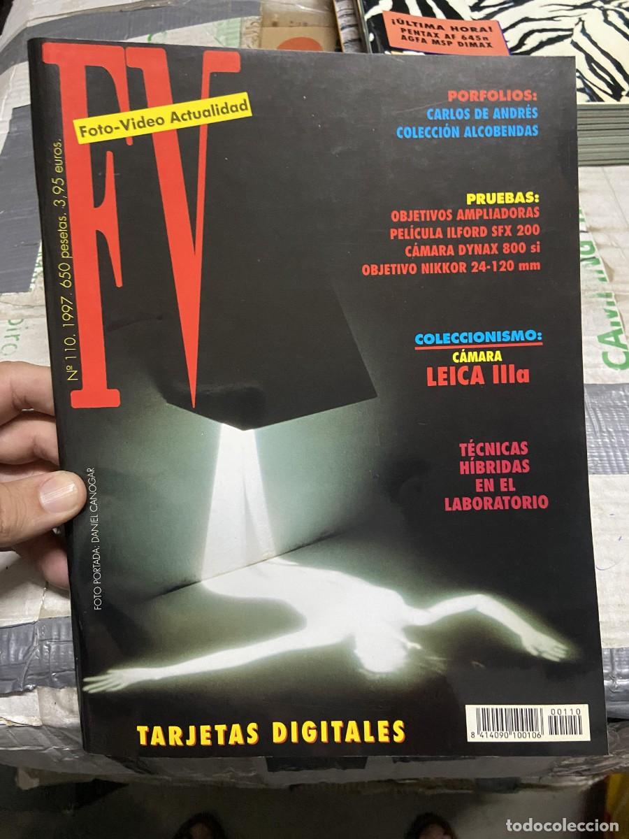 Collectionnisme de Revues et Journaux: REVISTA FOTOGRAFIA FV FOTO VIDEO ACTUALIDAD 110 A&Ntilde;O 1997 CARLOS DE ANDRES ALCOBENDAS DANIEL CANOGAR