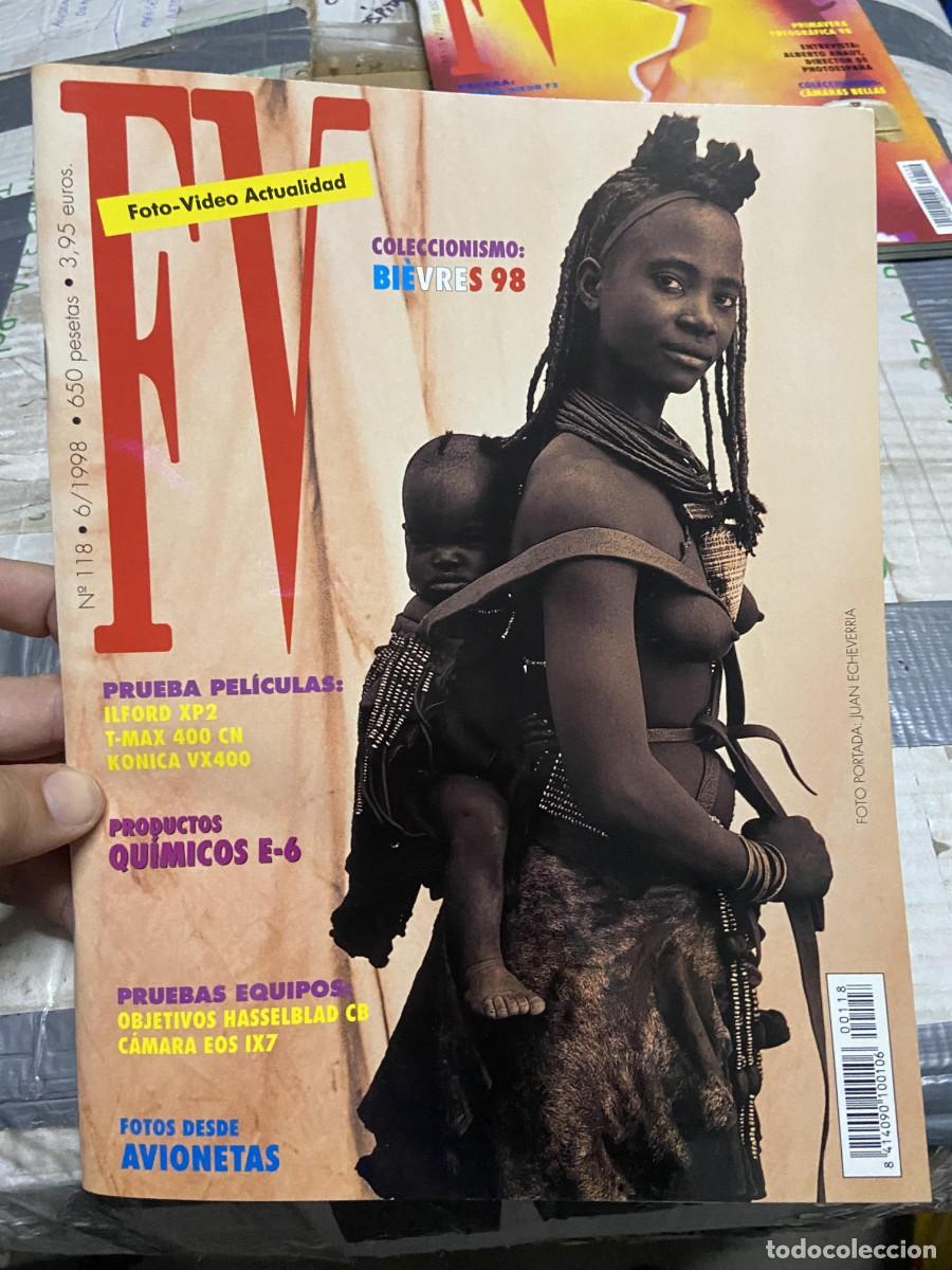 Coleccionismo de Revistas y Peri&oacute;dicos: REVISTA FOTOGRAFIA FV FOTO VIDEO ACTUALIDAD # 118 JUNIO 1998 BIEVRES JUAN ECHEVERRIA