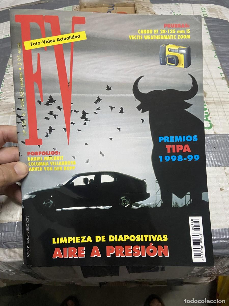 Coleccionismo de Revistas y Peri&oacute;dicos: REVISTA FOTOGRAFIA FV FOTO VIDEO ACTUALIDAD # 120 AGOSTO 1998 PREMIOS TIPA ABILIO LOPE TORO OSBORNE