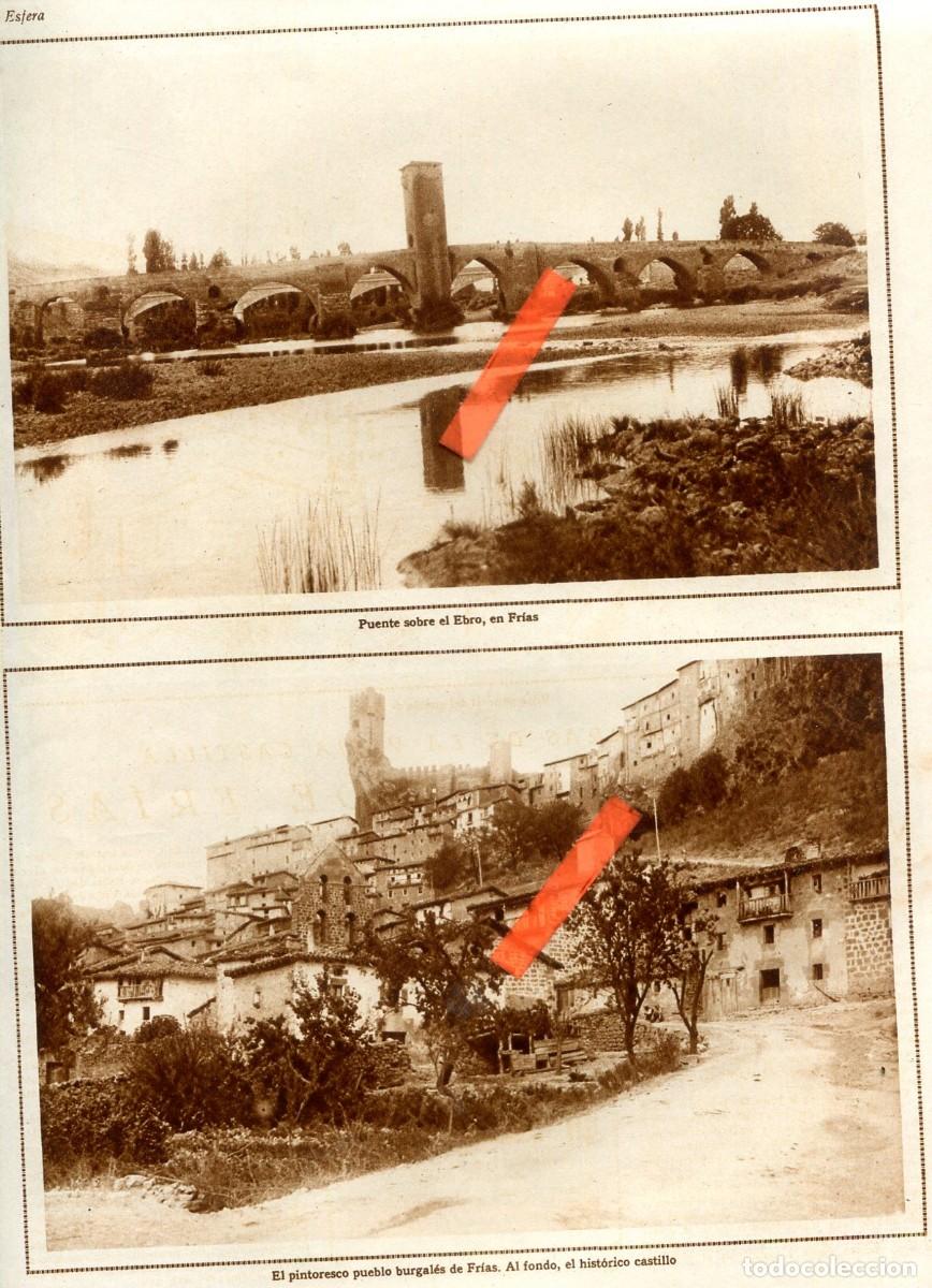 Coleccionismo de Revistas y Peri&oacute;dicos: REVISTA A&Ntilde;O 1928 PUEBLO DE ALMODOVAR VALLE INCLAN PUEBLO CASTILLO DE FRIAS RIBADESELLA URIA AZA