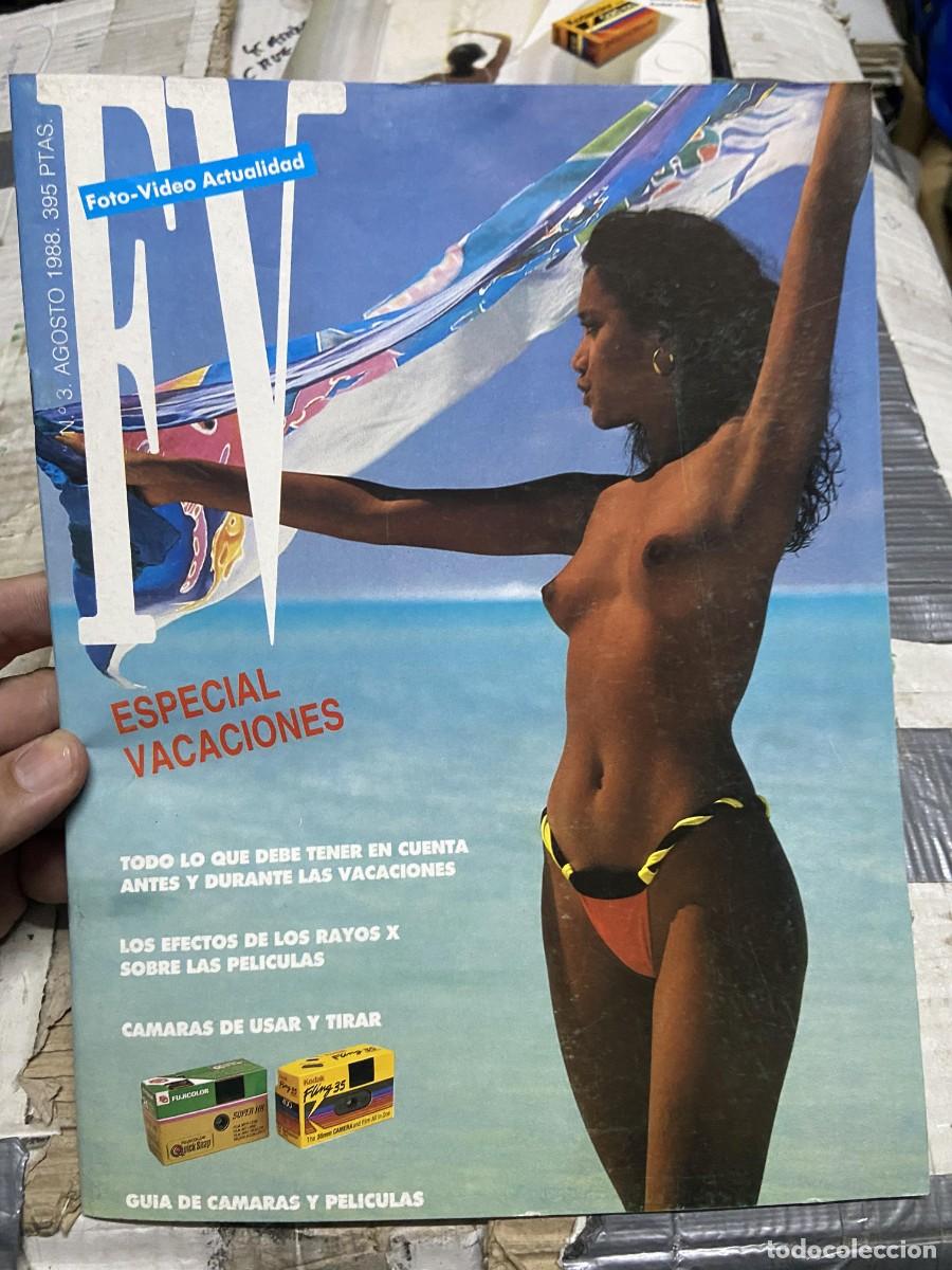 Collectionnisme de Revues et Journaux: REVISTA FOTOGRAFIA FV FOTO VIDEO ACTUALIDAD # 3 AGOSTO 1988 GUY LEYGNAC IMAGE BANK