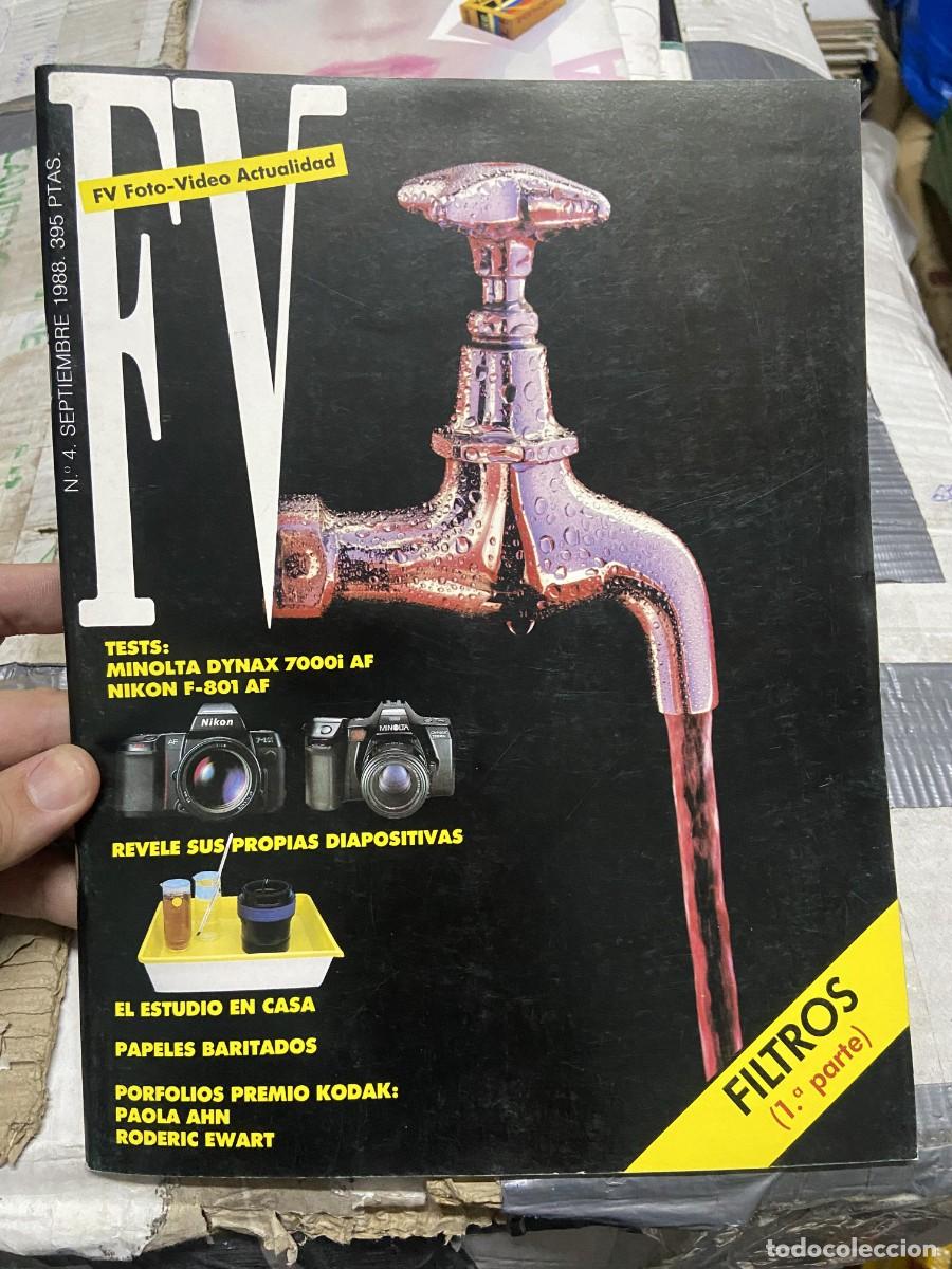 Coleccionismo de Revistas y Peri&oacute;dicos: REVISTA FOTOGRAFIA FV FOTO VIDEO ACTUALIDAD # 4 SEPTIEMBRE 1988 RODERICK EWART PAOLA AHN