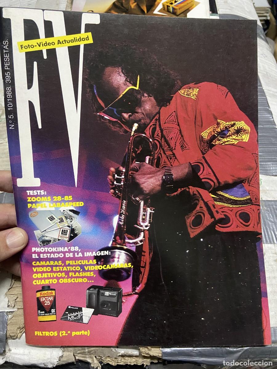 Coleccionismo de Revistas y Peri&oacute;dicos: REVISTA FOTOGRAFIA FV FOTO VIDEO ACTUALIDAD # 5 OCTURE 1988 JAZZ RICARDO MURAD