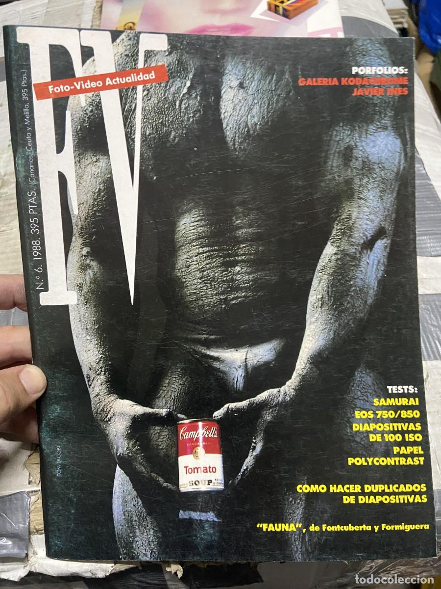 Coleccionismo de Revistas y Peri&oacute;dicos: REVISTA FOTOGRAFIA FV FOTO VIDEO ACTUALIDAD # 6 NOVIEMBRE 1988 TOM JACOBI PHOTOKINA