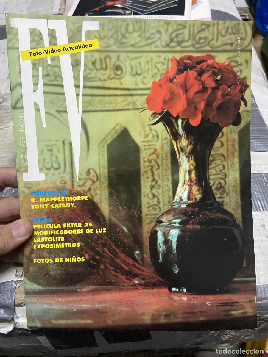 Collectionnisme de Revues et Journaux: REVISTA FOTOGRAFIA FV FOTO VIDEO ACTUALIDAD # 7 A&Ntilde;O 1989 R. MAPPLETHORPE TONY CATANY