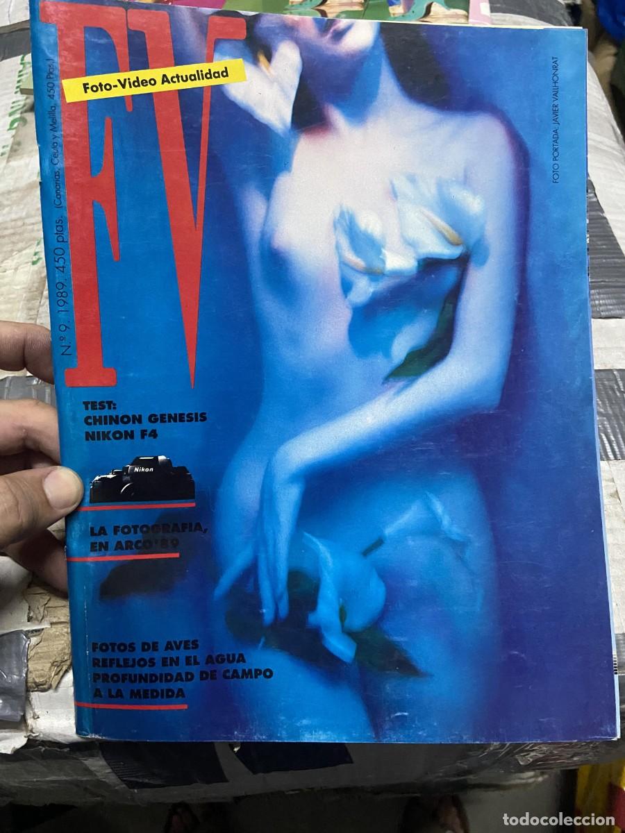 Collectionnisme de Revues et Journaux: REVISTA FOTOGRAFIA FV FOTO VIDEO ACTUALIDAD # 9 A&Ntilde;O 1989 CHINON GENESIS JAVIER VALLHONRAT